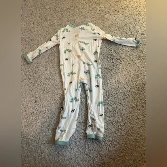 Kyte Baby x Eric Carle Hungry Caterpillar Bamboo Zipper Sleeper 6–12M - Picture 4 of 4